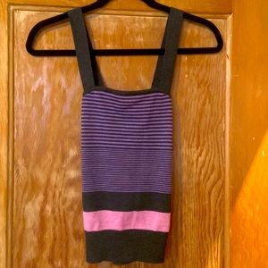 Club Monaco Crossback sleeveless Merino Sweater, NWOT, Small- vintage
